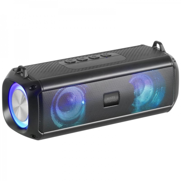 Mars Gaming Msb-Xt Altavoz Portatil Y Barra De Sonido - 20W - Cuatro Drivers - Iluminacion Rgb - Bluetooth 5.3 - Autonomia 8H - Color Negro