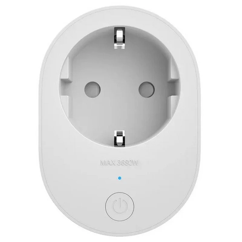 Xiaomi Smart Plug 2 Enchufe Inteligente Wifi 3680W - Control Por Voz - Control Remoto - Temporizacion Inteligente - Blanco