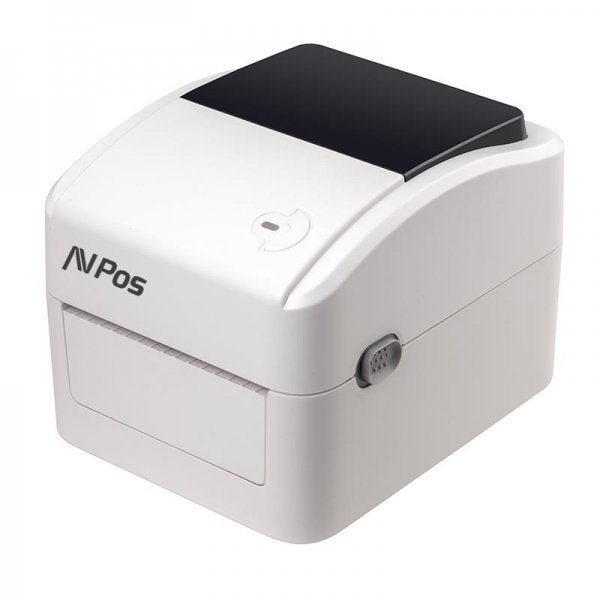 Avpos Avp-E42 Impresora Termica De Etiquetas - Resolucion 203 Dpi - Velocidad 152 Mm/S - Usb - Color Blanco