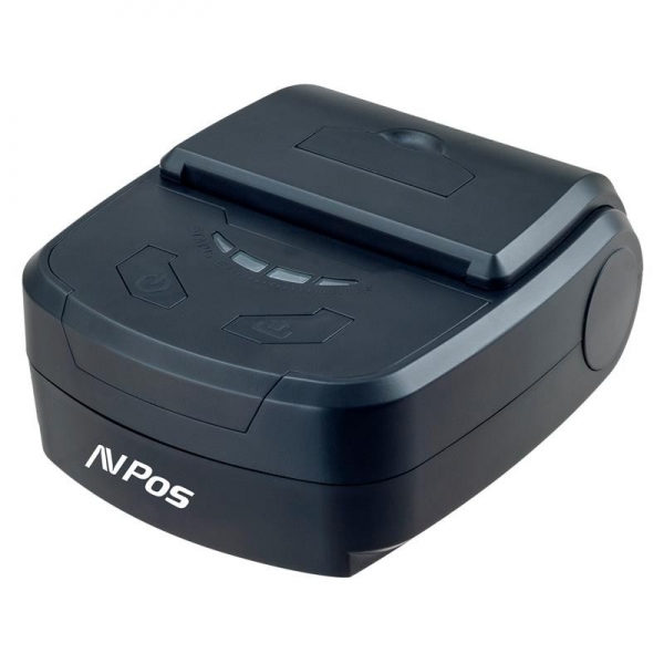 Avpos Avp-Mp800R Impresora Termica Tickets Portatil - Rugerizada - 80Mm - Velocidad 70 Mm/S - Funda Protectora - Bt Y Usb - Color Negro