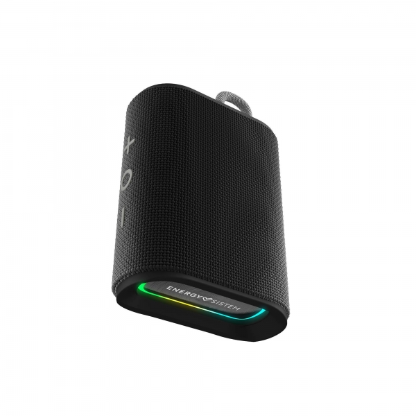 Energy Sistem Streetplay Altavoz Bluetooth - Radio Fm - Ipx6 - 12H De Autonomia - Lector Micro Sd - Luces Led - Manos Libres - Color Negro