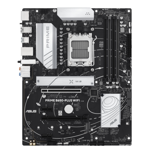 Asus Prime B650-Plus Wifi Placa Base Amd5 4X Ddr5 - Wifi, Bluetooth, Hdmi, M.2, Pcie 4.0, 4X Sata Iii, Usb 2.0, 3.2, Rj-45, Displayport, Factor Atx