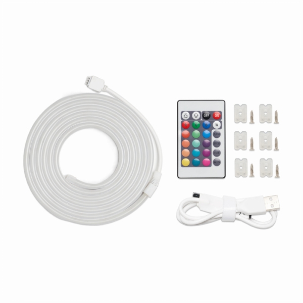 Vention Tira De Luces Led De Neon - Control Remoto - Usb 5V - Flexible Y Duradera - Resistente Al Agua Ip65 - Color Varios
