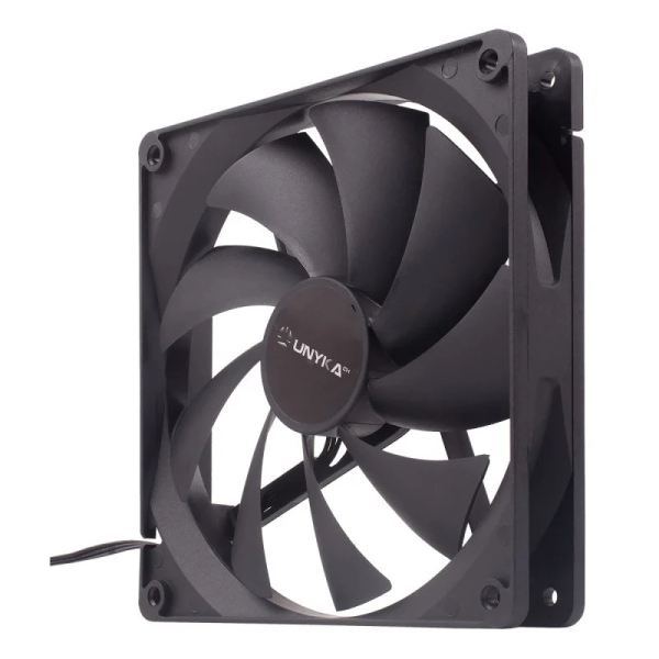 Unykach Ventilador 140Mm - Velocidad Max. 1000Rpm - Color Negro