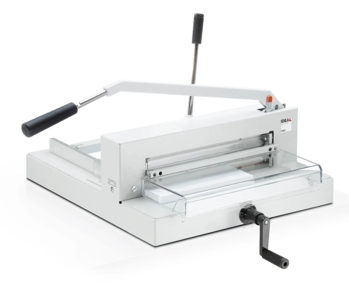 Dhp Ideal 4305 Guillotina Para Gruesos De Palanca Con Capacidad Hasta 500 Hojas (70 G/M²) - Hoja De Acero Aleman - Palanca Con Sistema De Proteccion - Sistema De Seguridad Scs