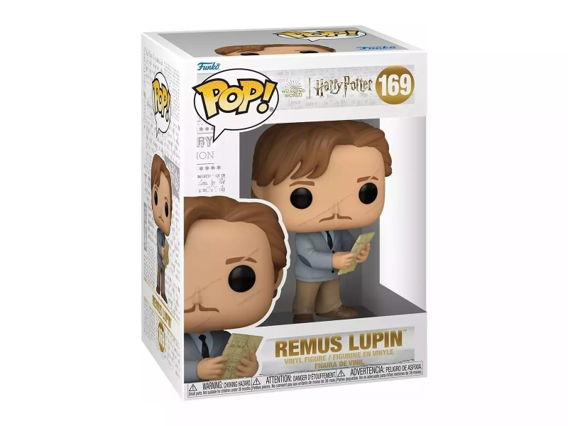 Funko Pop Harry Potter Remus Lupin Con Mapa - Figura De Vinilo - Altura 10.5Cm Aprox.