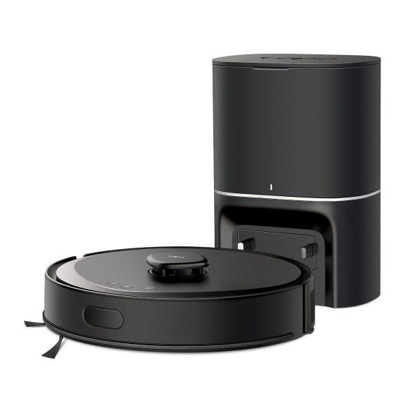 Tp-Link Tapo Rv30 Max Plus Robot Aspirador Inteligente Wifi 5300 Pa + Estacion De Vaciado Automatico - Barrido Y Fregado - Autonomia Hasta 150Min - 5 Niveles De Potencia - Color Negro