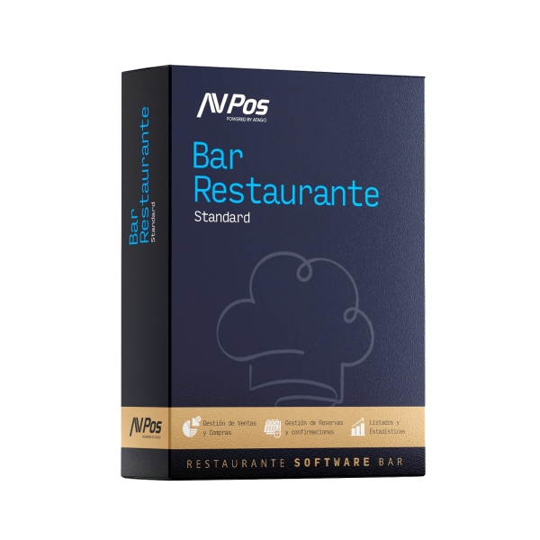 Avpos Licencia Bar/Restaurante Version Standard - Licencia Electronica