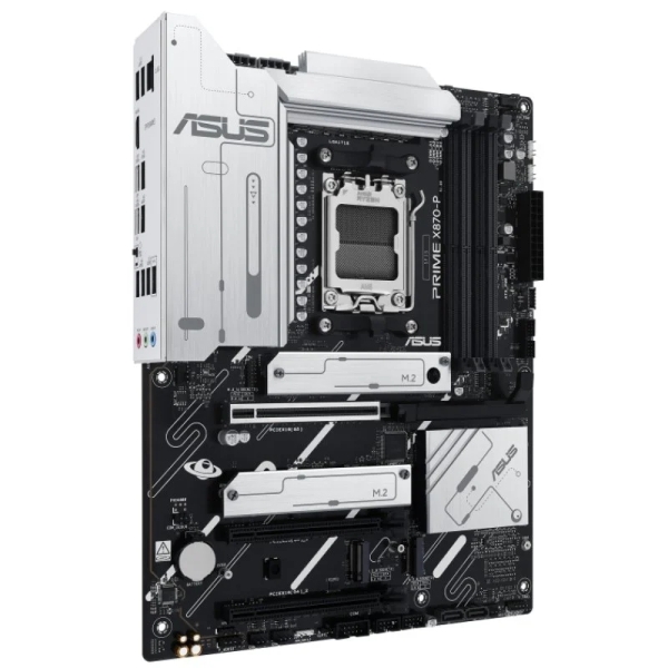 Asus Prime X870-P Placa Base Am5 - 4X Ddr5, 4X M2, 2X Sata Iii, Pcie 4.0, 5.0, Usb 2.0, 3.2, Rj-45, Hdmi, Displayport - Factor De Forma Atx