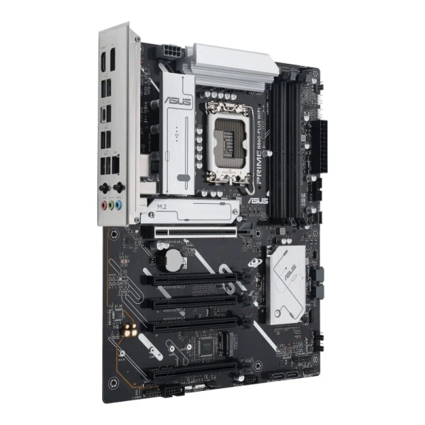 Asus Prime B860M-Plus Wifi Placa Base Lga 1851 - Wifi, Bluetooth, 4X Ddr5, 2X M2, 4X Sata Iii, Pcie 4.0, 5.0, Usb 2.0, 3.2, Usb-C, Rj-45, Hdmi, Displayport - Factor De Forma Atx