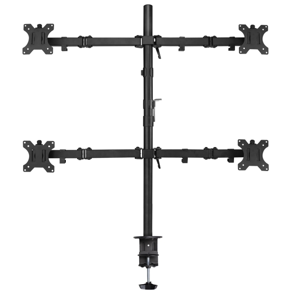 Ewent Ew1514 Soporte De Mesa Con Brazo Articulado Para 4 Monitores De 10