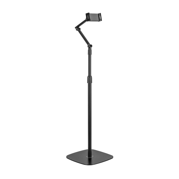 Aisens Soporte De Suelo Universal Ajustable (3 Pivotes) Para Tablet - Color Negro