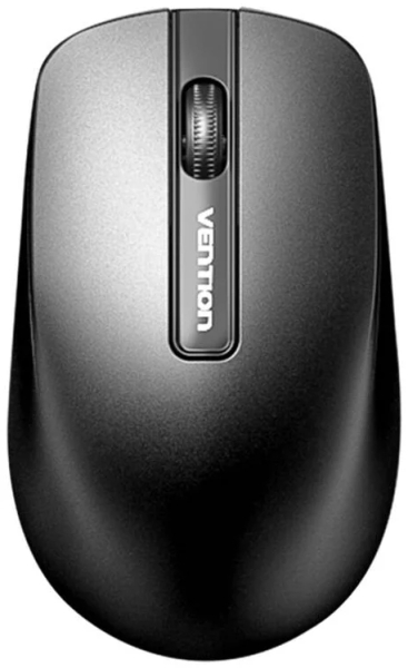 Vention Ktbb0 Raton Inalambrico Usb 2.4Ghz 1200Dpi - 3 Botones - Uso Ambidiestro - Color Negro