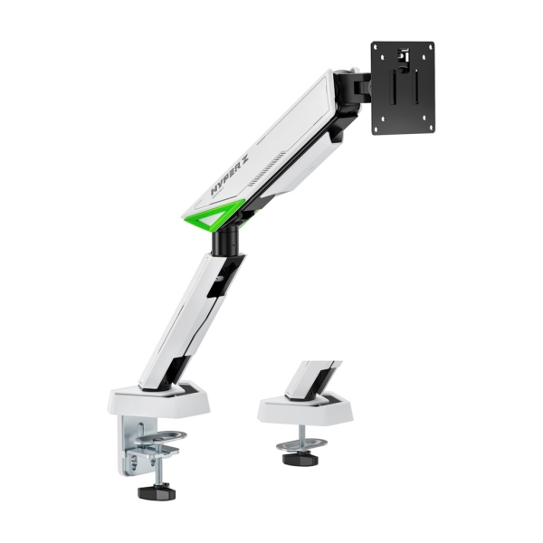 Aisens Soporte De Mesa Gaming Contrapeso Giratorio E Inclinable Para Monitor-Tv 16Kg - 3 Pivotes - 1 Brazo- 17