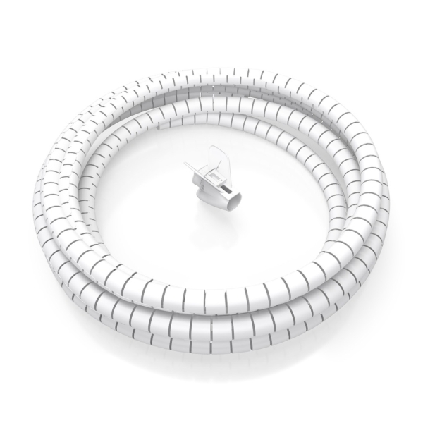 Aisens Organizador De Cable En Espiral 25Mm - 1.0M - Color Blanco