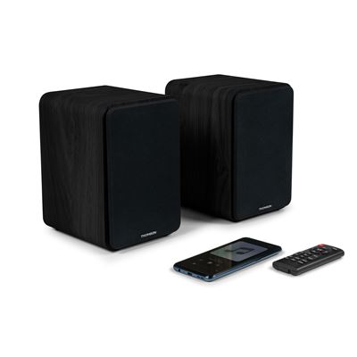 Thomson Ws600Duo Altavoces De Estanteria - Potencia Musical 100W -  Color Negro