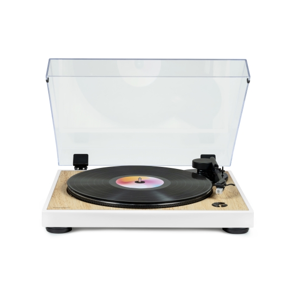 Thomson Tt301 Giradiscos Preamplificado - Funcion Parada Automatica - Color Madera/Blanco
