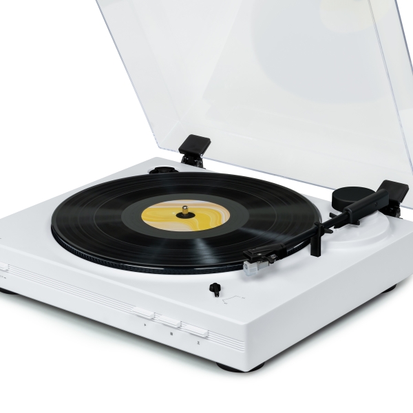 Thomson Tt351 Giradiscos Preamplificado - Funcion Parada Automatica - Color Blanco