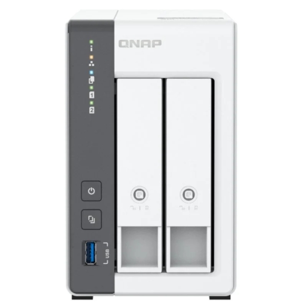 Qnap Ts-216G Nas Torre Procesador Arm Cortex-A55 - Memoria 4Gb - 2 Bahias 2.5