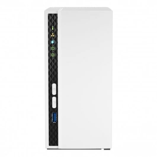 Qnap Ts-233 Nas Torre Procesador Arm Cortex-A55 - Memoria 2Gb - 2 Bahias 2.5