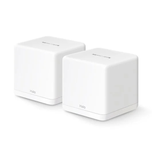 Mercusys H60X Sistema Wi-Fi 6 Mesh Ax1500 Doble Banda - 2 Unidades Halo - Cobertura Hasta 350 M² - Color Blanco