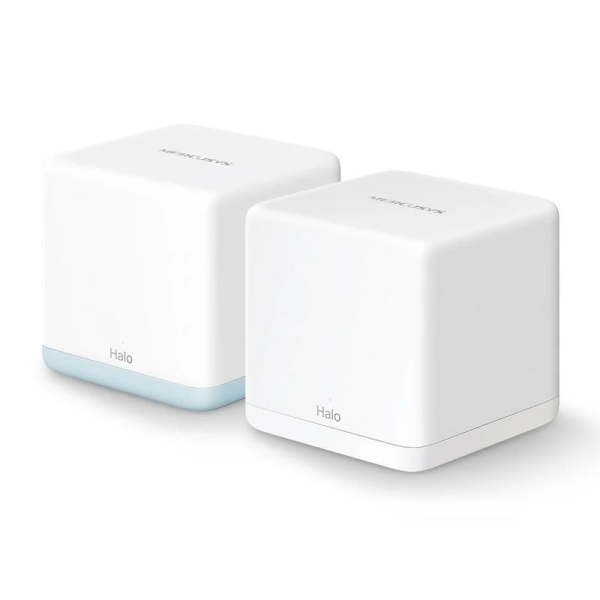 Mercusys H32G Sistema Wi-Fi 5 Mesh Ac1200 Dual Band - 2 Unidades Halo - Cobertura Hasta 260 M² - Color Blanco