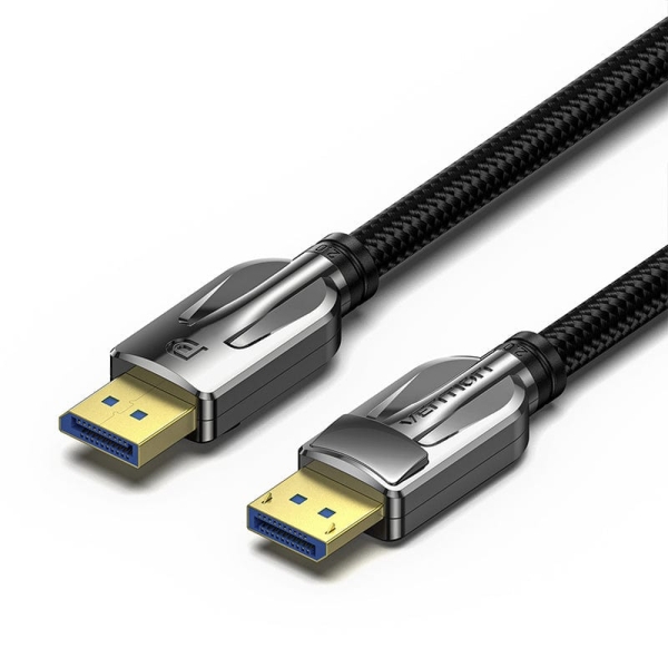 Vention Cable Displayport Macho A Displayport Macho 2.1 16K - 3M - Trenzado - Color Negro