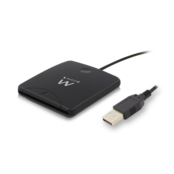 Ewent Lector De Dnie Usb - Tarjetas Inteligentes - Color Negro