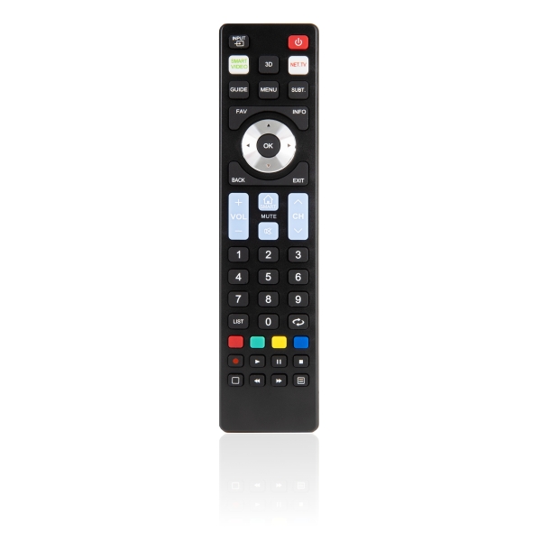 Ewent Control Remoto Smart Tv - Televisores Lg, Samsung, Sony, Panasonic, Philips - Color Negro