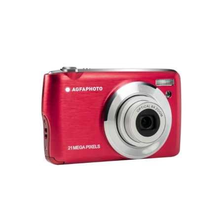 Agfaphoto Pack Dc8200 Camara Digital + Estuche + Tarjeta 16Sd - Color Rojo