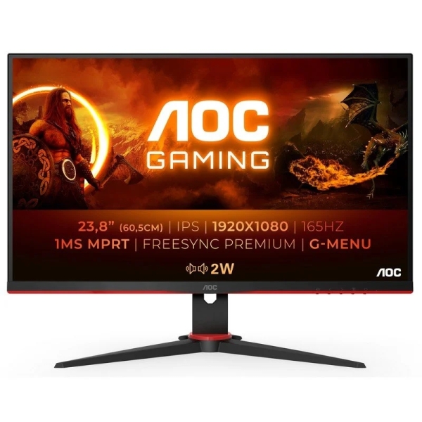 Aoc 24G2Spae/Bk Monitor 23,8