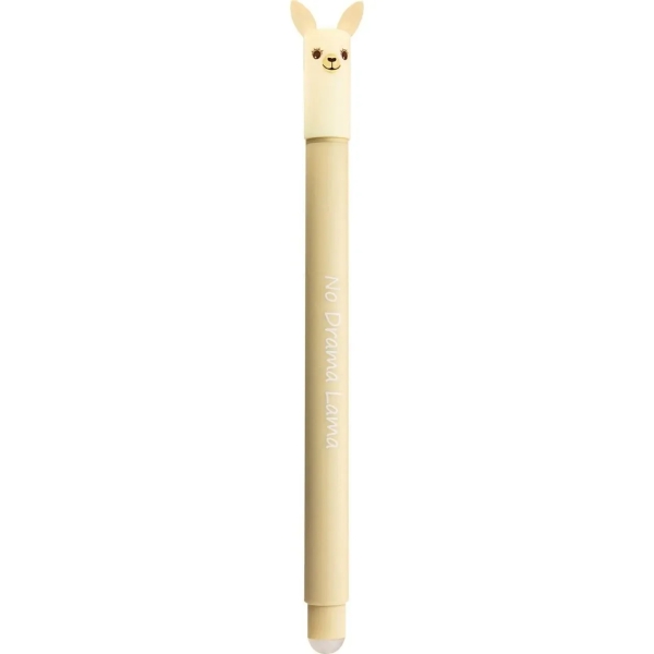 Eberhard Faber Animal Erase It! Boligrafo Borrable Tinta Gel Azul - Trazo 0.7Mm - Tacto Soft - Diseño Llama
