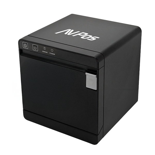 Avpos Tc300 Impresora Termica Tickets - Velocidad 300Mm/S - Autocorte Parcial - Usb Y Lan - Color Negro