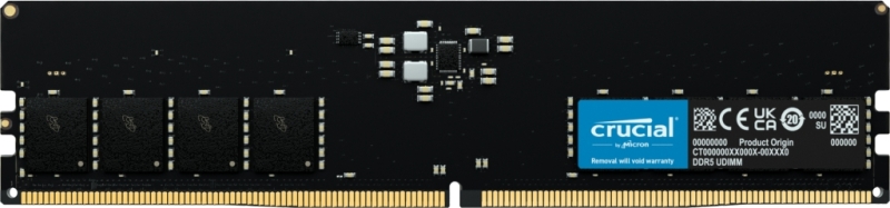 Crucial Memoria Ram Ddr5 32Gb 5600Mhz Cl46 Dimm