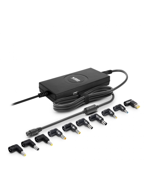 Urban Factory Cargador Universal Para Portatil 120W - Delgado - 1X Usb-A - Color Negro