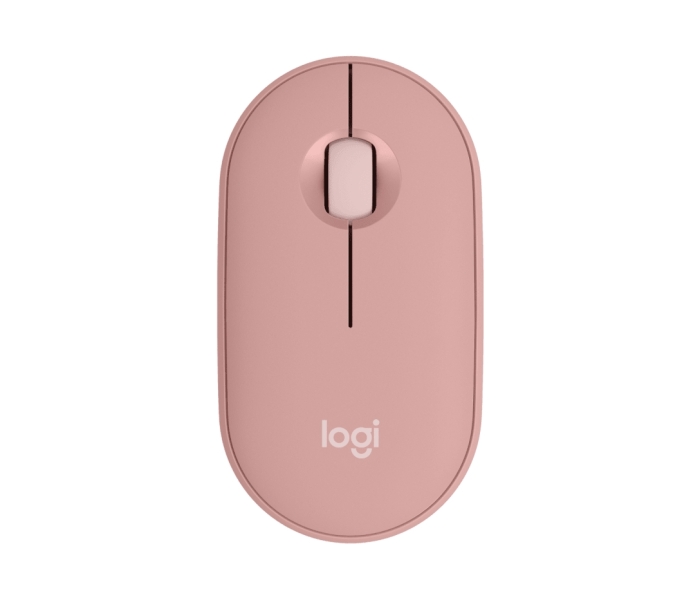 Logitech Pebble Mouse 2 M350S Raton Inalambrico Usb 1000Dpi - Multidispositivo - Uso Ambidiestro - Color Rosado