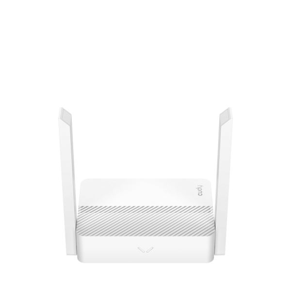 Cudy Router Wifi Dual Band Ac1200 - Velocidad Hasta 100Mbps - 4 Puertos - 4 Antenas Fijas De 5Dbi - Color Blanco