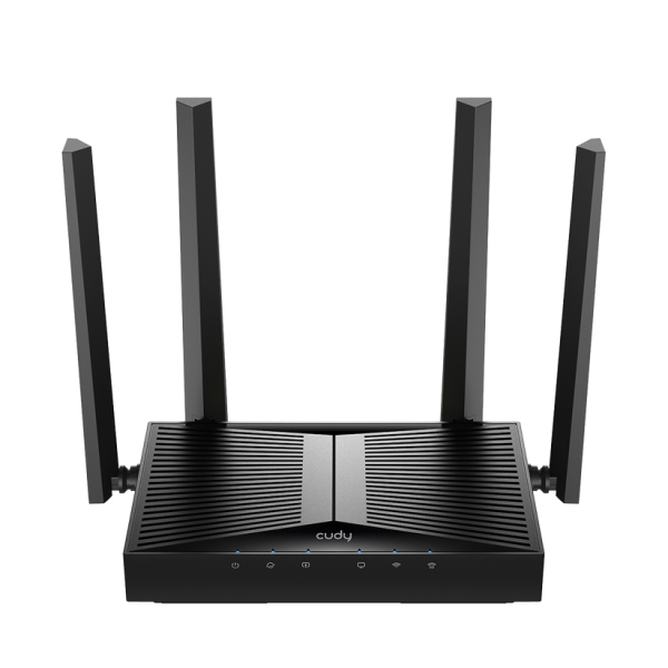 Cudy Router Wifi 7 2.5G Dual Band Be3600 - Velocidad Hasta 1000Mbps - 4 Puertos - 4 Antenas Fijas De 5Dbi - Tecnologia Mu-Mimo - Color Negro