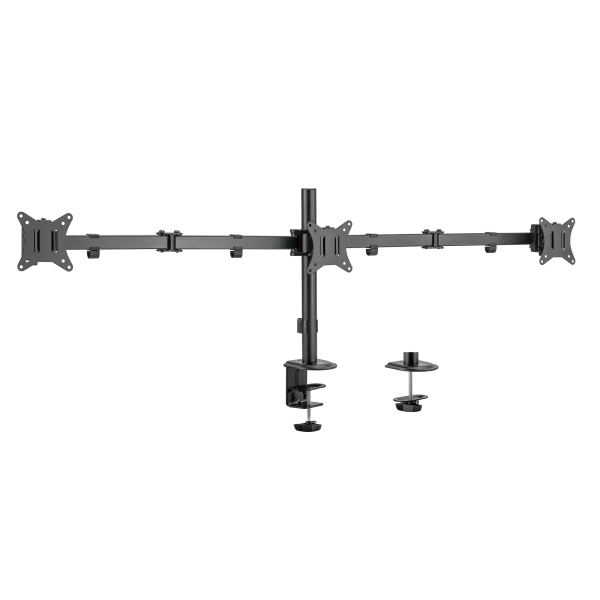 Ewent Soporte De Mesa Para Tres Monitores Hasta 27
