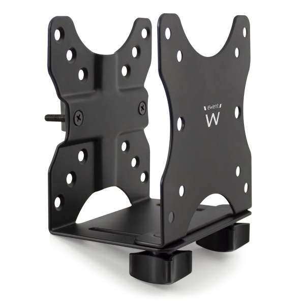 Ewent Soporte Para Ordenador - Permite Diferentes Tipos De Montaje - Vesa Para Acoplar A Monitor - Soporte De Poste - 120X155X85Mm - Color Negro