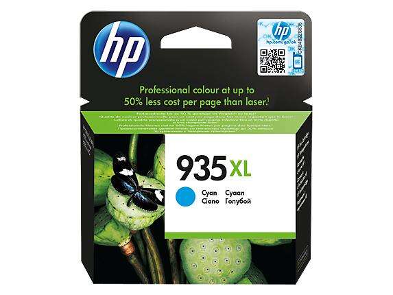 Hp 935Xl Cyan Cartucho De Tinta Original - C2P24Ae