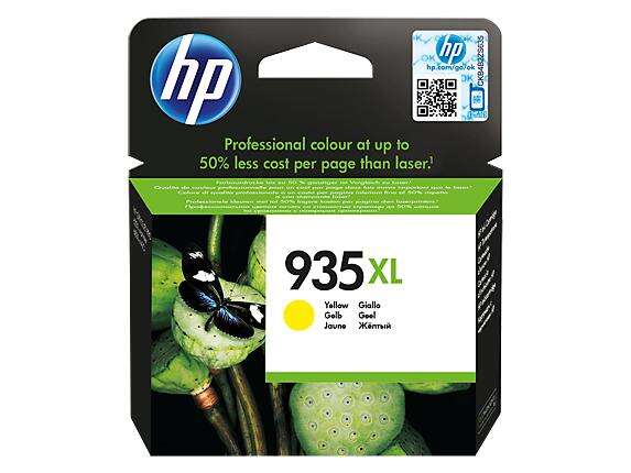 Hp 935Xl Amarillo Cartucho De Tinta Original - C2P26Ae