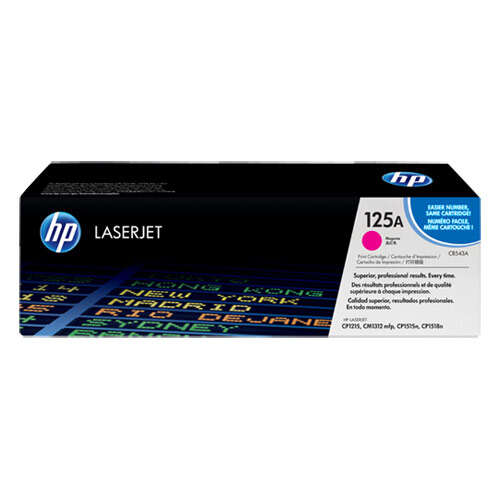 Hp Cb543A Magenta Cartucho De Toner Original - 125A