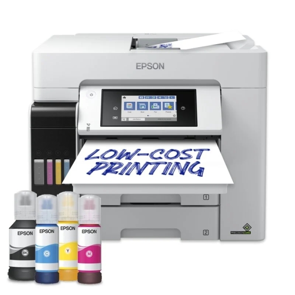 Epson Ecotank Pro Et5855 Impresora Multifuncion Color Fax Duplex Wifi 25Ppm - Adf De 50 Hojas
