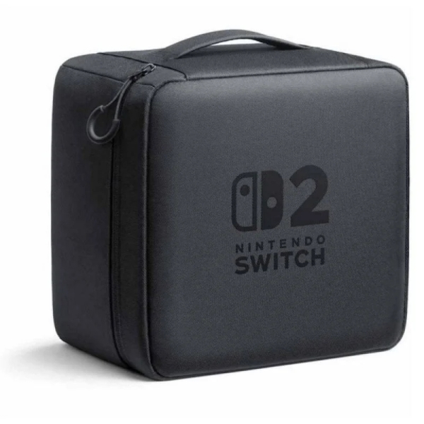 Nintendo Maletin De Viaje Para Consola Nintendo Switch 2 - Proteccion Efectiva Contra Golpes - Capacidad Para 6 Tarjetas - Compartimentos Para Accesorios - Color Negro