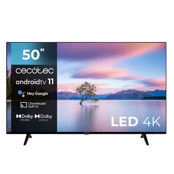 Cecotec A1 Series Alu10050S Televisor Smart Tv Sin Marco De 50