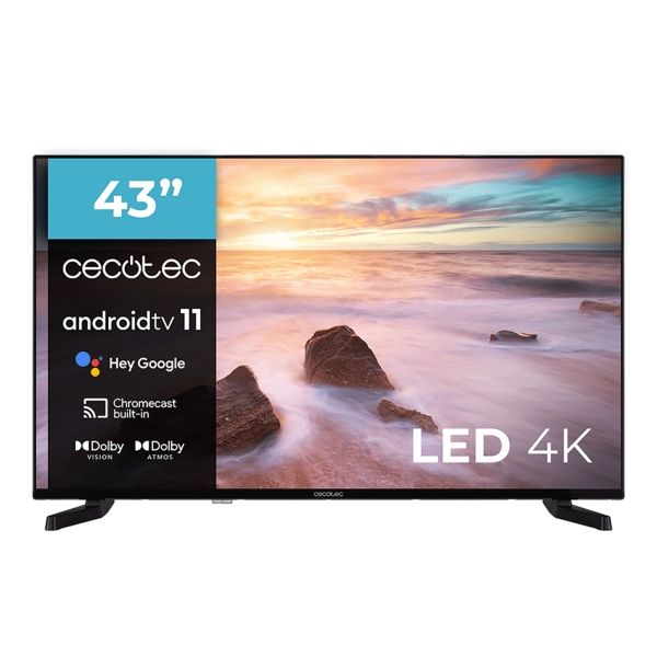 Cecotec A2 Series Alu20043 Televisor Smart Tv De 43