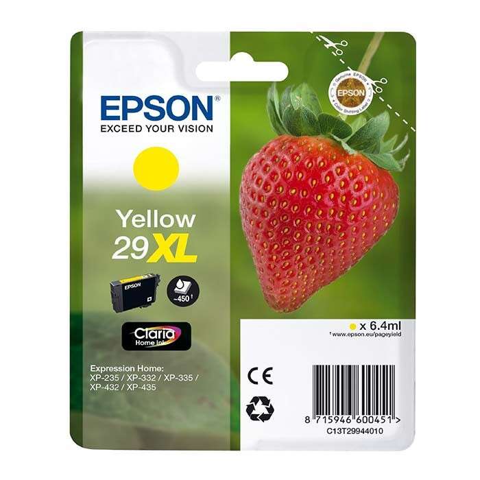 Epson T2994 (29Xl) Amarillo Cartucho De Tinta Original - C13T29944012