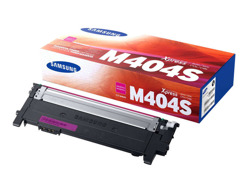 Samsung Clt-M404S Magenta Cartucho De Toner Original - Su234A