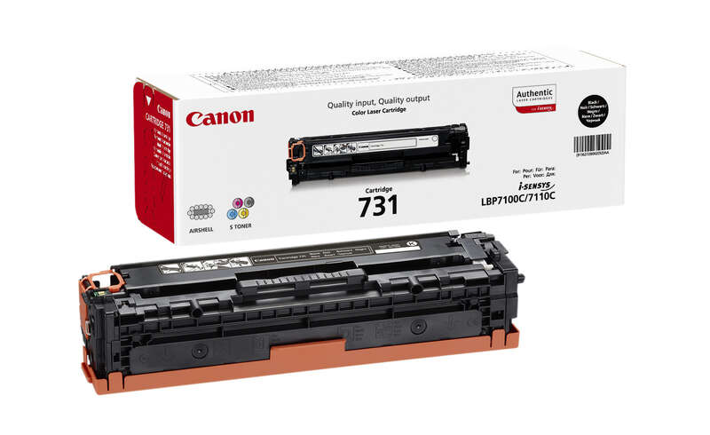 Canon 731 Negro Cartucho De Toner Original - 6272B002